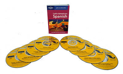 Learn To Speak Spanish Language (8 Audio Cd Set W/phrasebook) Listen In Your Car