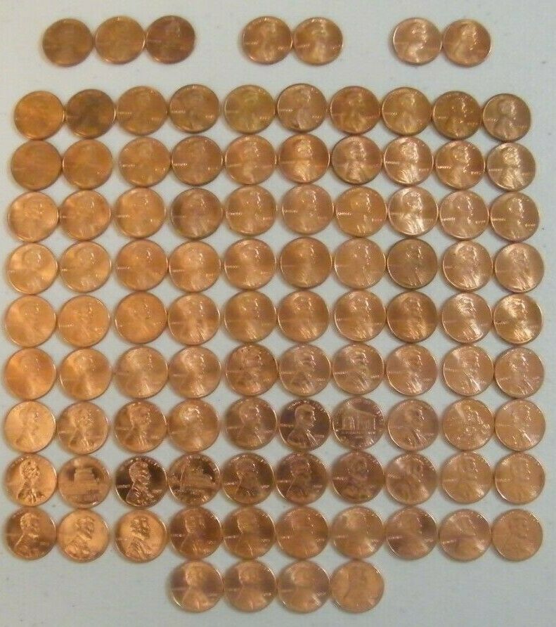 Lincoln Cent Penny Set 1959-2021 Collection (141 Coins) Choice Bu Mem & Shield!