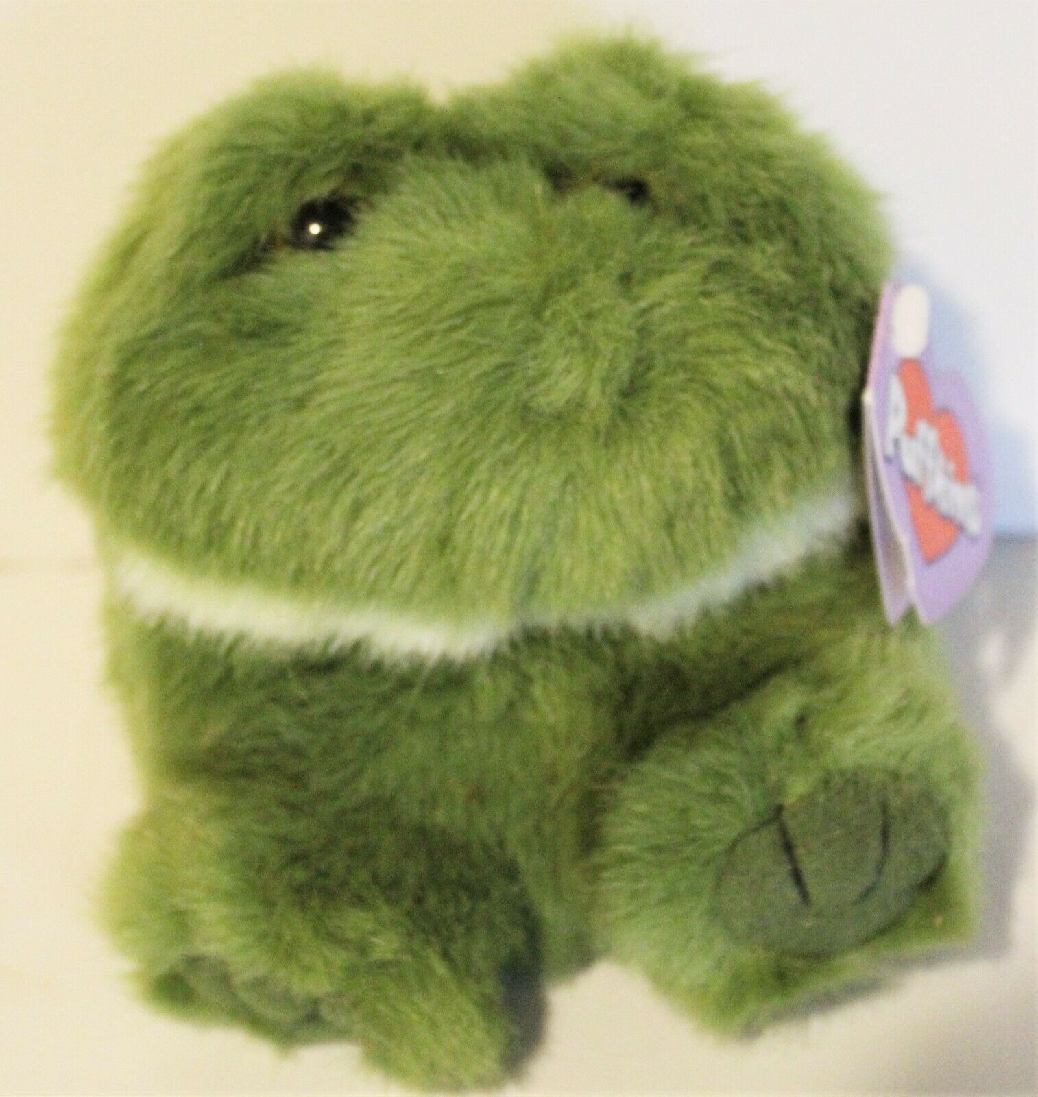 1997 Vintage Lily The Frog Plush Puffkins Swibco With Tags Style 6600 Free Ship