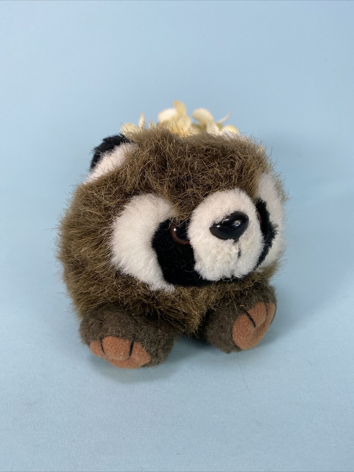 Swibco Raccoon Tiny Plush Toy Stuffed Animal 1994