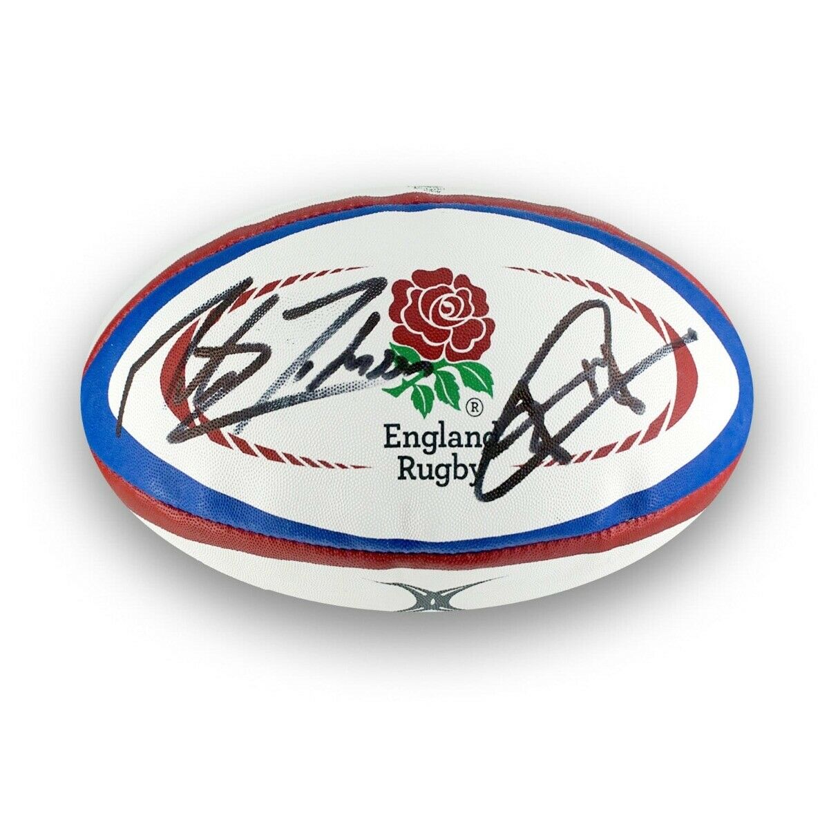 Martin Johnson And Jonny Wilkinson Signed England Rugby Ball