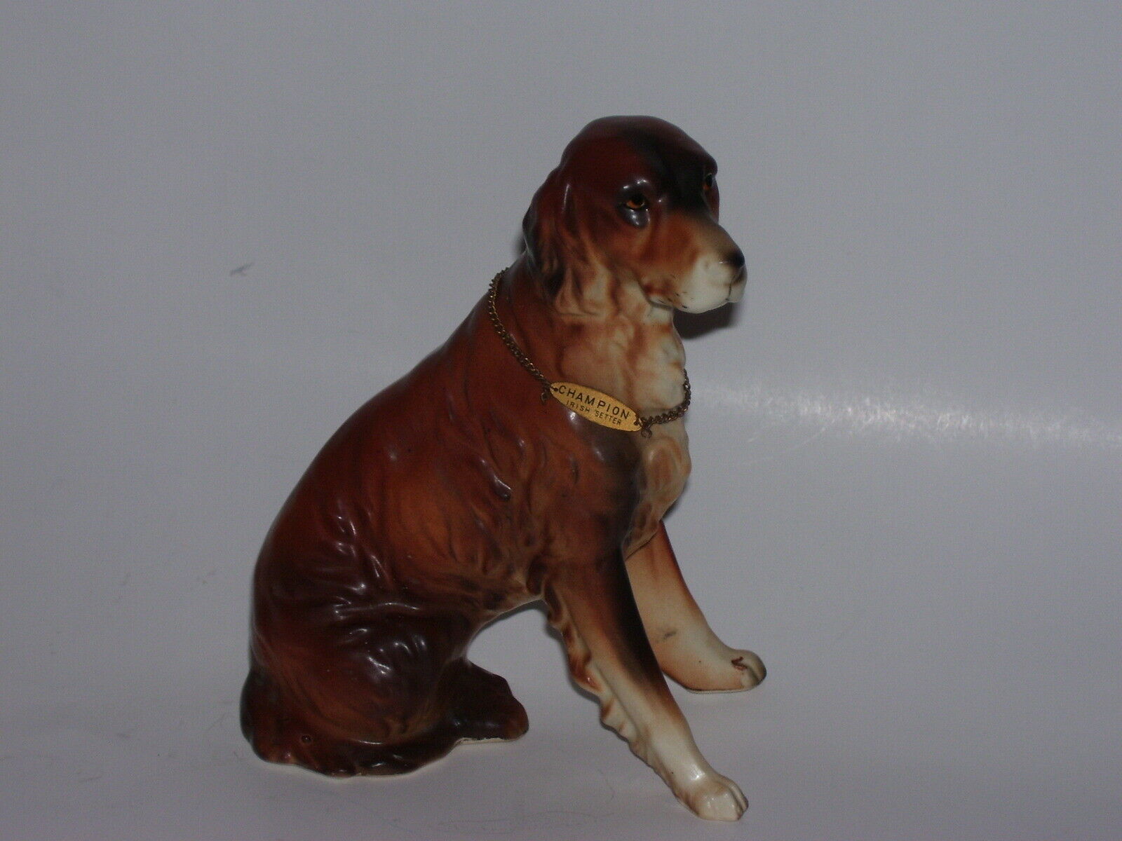 Vintage Irish Setter Dog Figurine - Japan 6"